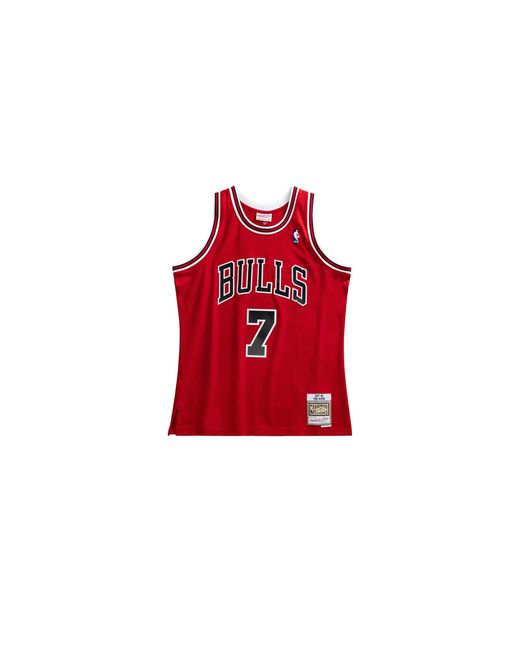 Mitchell & Ness Red Swingman Jersey "Nba Bulls 97 Toni Kukoc" Smjygs20019 Cbuscar97Tku" for men