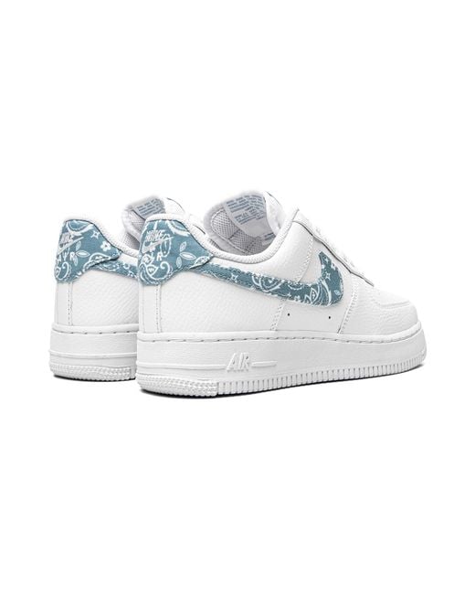 Nike Black Air Force 1 Lo Mns "Paisley
