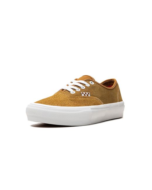 Vans Black Skate Authentic "Leather Golden" Vn0A5Fc81M7" for men