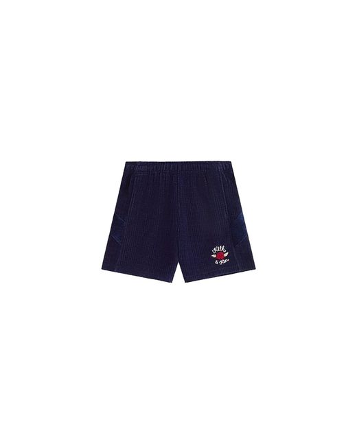 Kith Blue Bonded Pointelle Rayne Short 22"