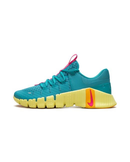 Nike Blue Free Metcon 5 "Dusty Cactus Fierce" Dv3949 302" for men