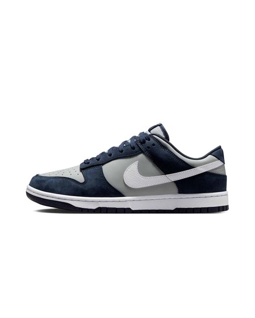 Nike Blue Dunk Low "Georgetown Suede" Ib3079 400" for men