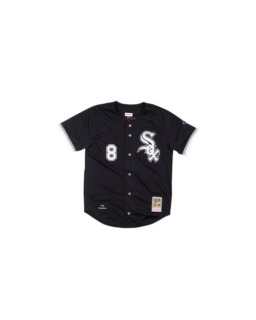 Mitchell & Ness Black Authentic Jersey Chicago Sox 1993 Bo Jackson Cwsblck93Bja A" for men