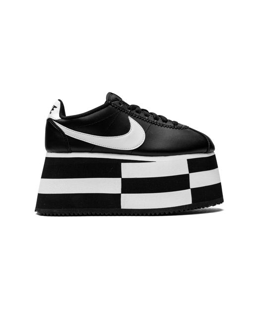 Nike Black Cortez Platform "Comme Des Garcons" Bv0070 002"