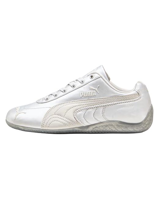PUMA White Speedcat Anodized "Feather" 404903-01"