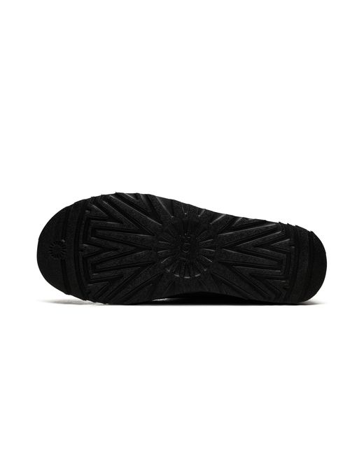 Ugg Black Classic Mini Shearling Braid "Charcoal" 1166751 Chrc"