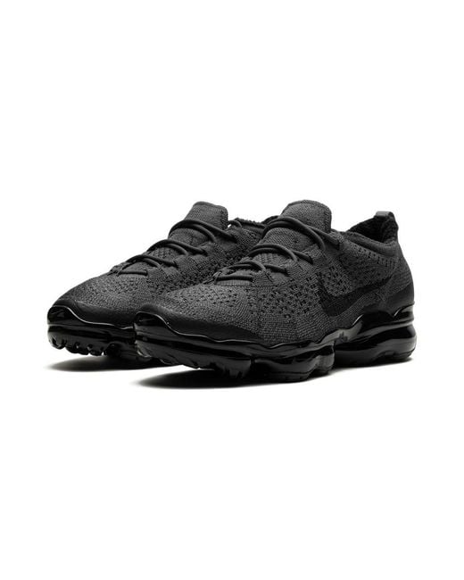 Nike Black Air Vapormax 2023 Flyknit "Anthracite" Shoes for men