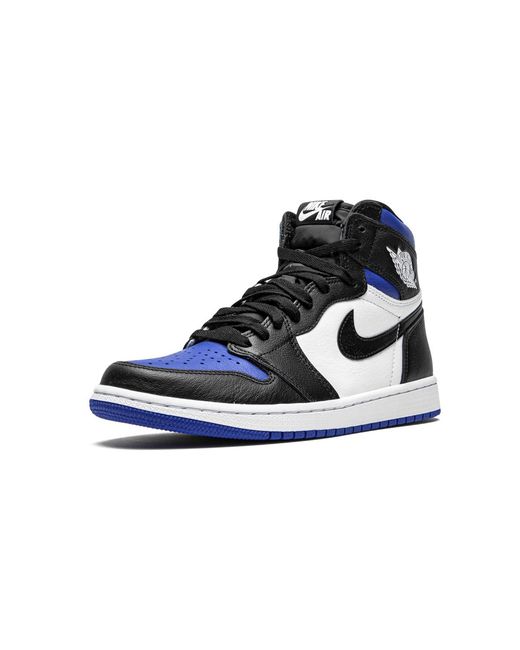 Nike Blue Air 1 Retro High Og "Royal Toe" 555088 041" for men