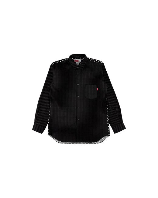 supreme cdg button up