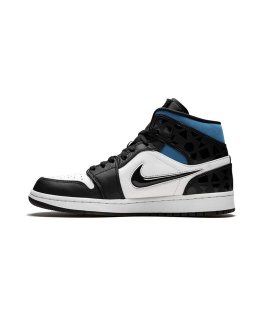 Nike Black Air 1 Mid "Quai 54" Cj9219 001" for men