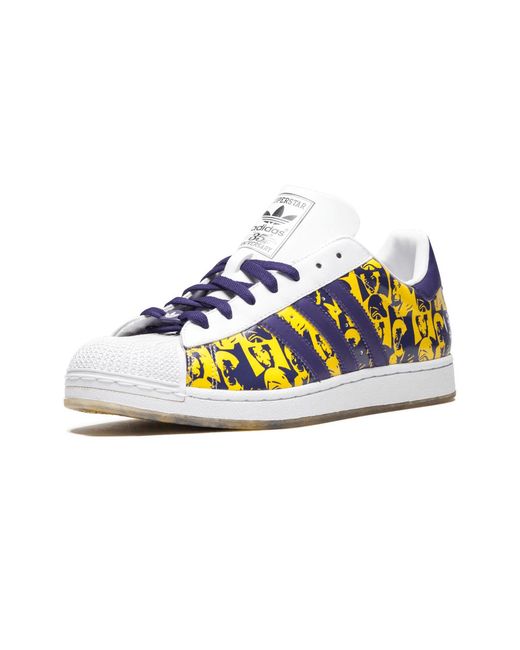 Adidas Black Superstar 1 Express "Andy Warhol" 133748" for men