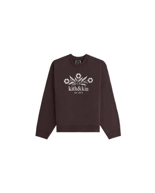 Kith Black Ashwin & Kin Bellflower Crewneck 41"
