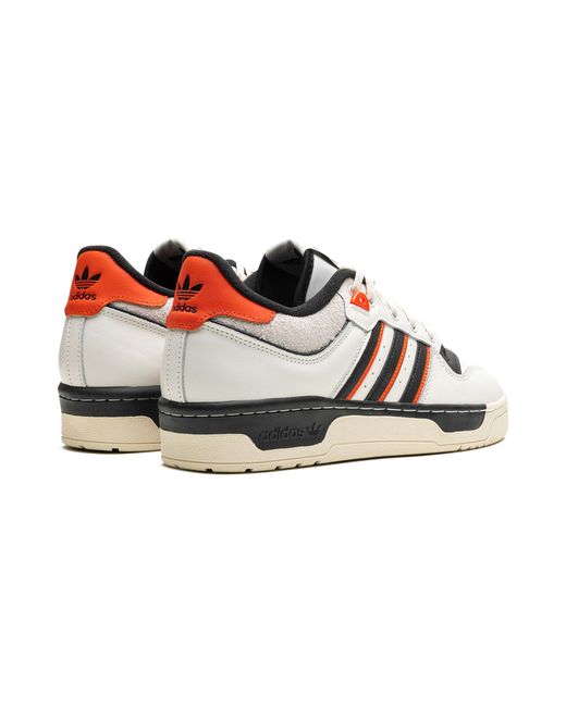 Adidas Rivalry 86 Low "white Black Semi Impact Orange" Shoes