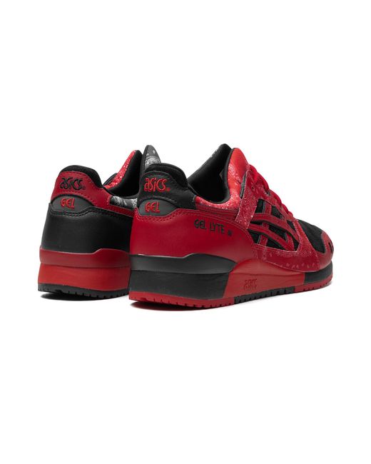 Asics Red Atmos X Spider X Gel Lyte 3 "Bandana Print" 1201A854 001" for men