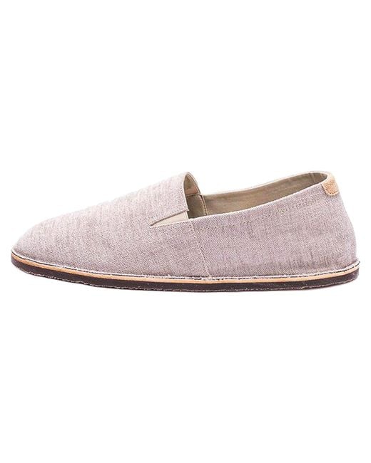 Brunello Cucinelli Black Slip-On Shoes + Noisette" Brun1798" for men