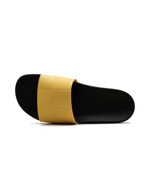 Adidas Black Adilette Checkerboard Slides "Raf Simons for men