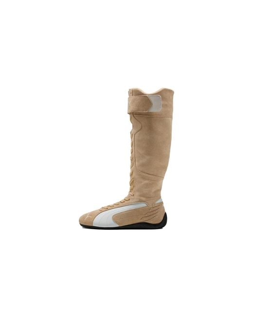PUMA Black Speedcat Boots "Light Sand Ivory" 403770 03"