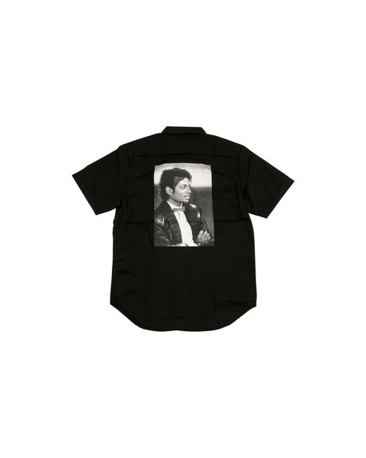 supreme michael jackson work shirt