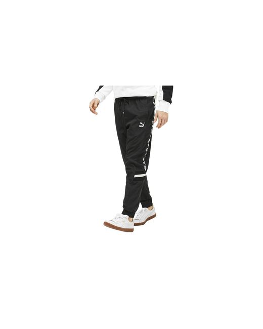 PUMA Black Xtg Winterized Woven Pants 595319 01" for men