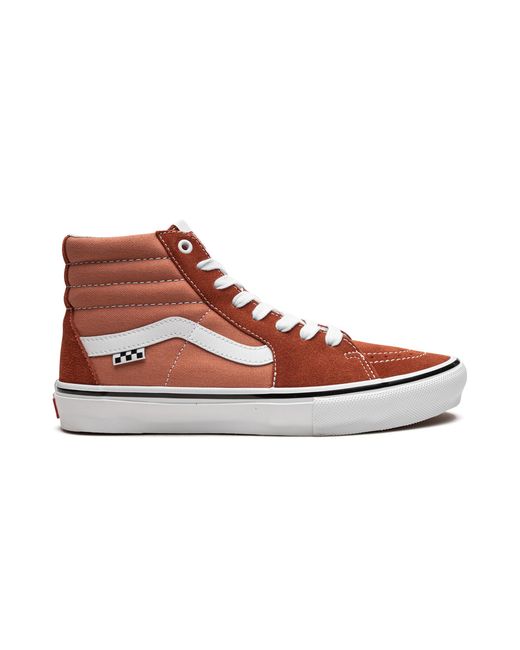 Vans Black Skate Sk8 Hi "Burnt Ochre" Vn0A5Fccgwp" for men