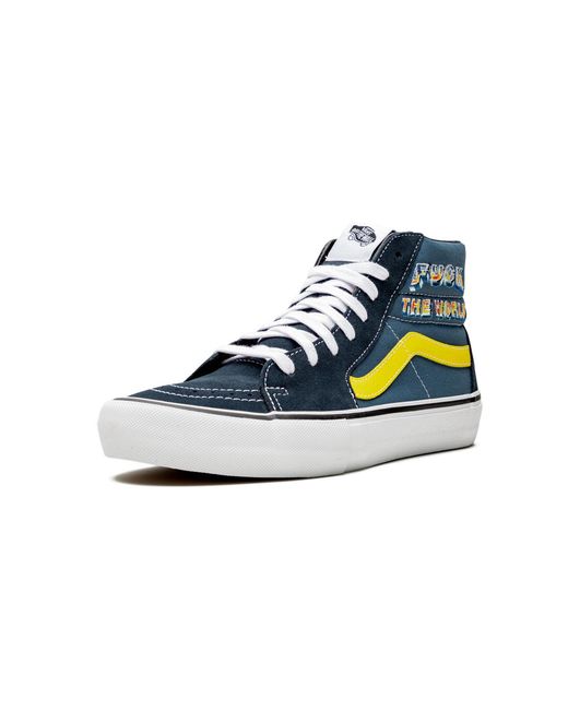 Vans Black Sk8-Hi Pro "Supreme for men