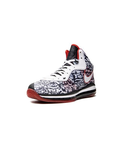 Nike Black Lebron 8 Qs "Graffiti" Dd8306 001" for men