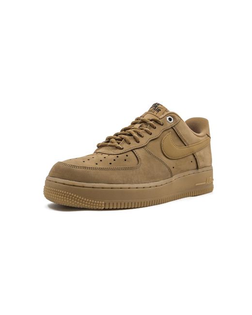 Nike Black Air Force 1 '07 Wb "Flax" Cj9179 200" for men