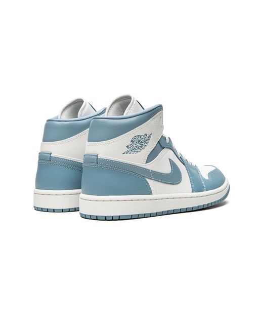 Nike Blue Air 1 Mid "Unc" Bq6472 141"
