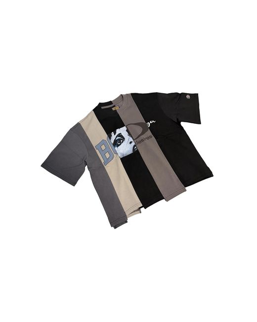 Bottega Desires Black Ransom T-Shirt Bd017" for men