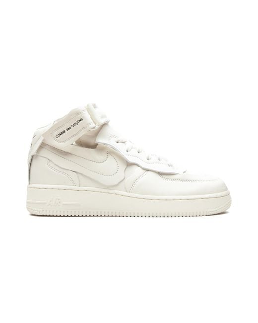 Nike Black Air Force 1 Mid "Comme Des Garcons" for men