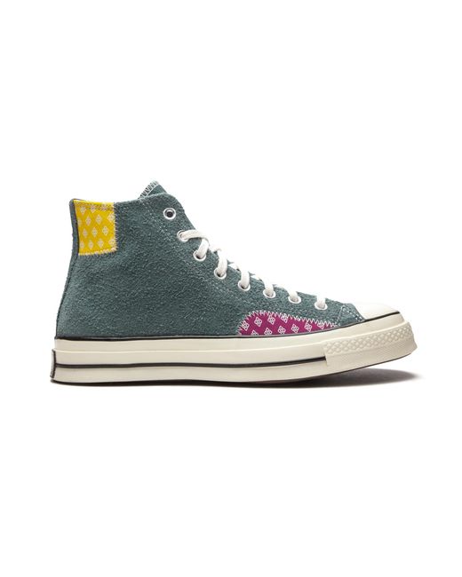 Converse Black Chuck 70 High Twisted Prep "Faded Spruce" 166853C" for men