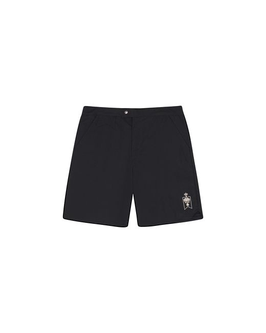 Rhude Black Amalfi Board Shorts Rhss24Sh01437372 Blk" for men