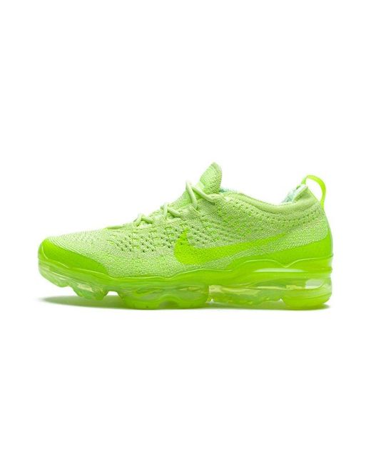 Nike Green Air Vapormax 2023 Fk "volt" Shoes