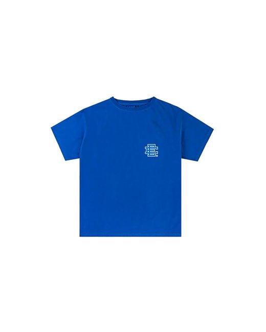 Eric Emanuel Blue Ee Basic T-Shirt Ee346" for men