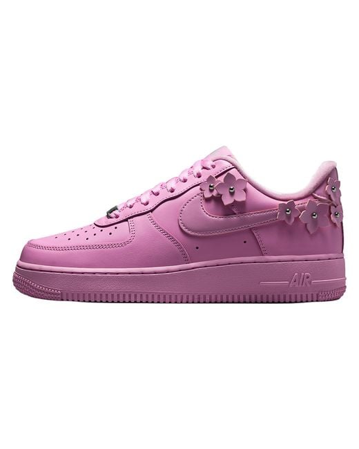 Nike Purple Air Force 1 '07 "Florette" Ir8637 600"