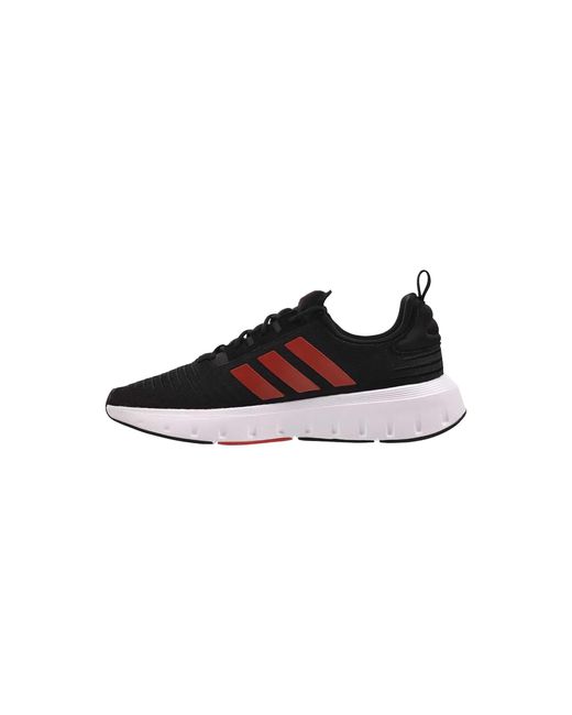 Adidas Black Swift Run 23 "Core Better Scarlet" Ig4706" for men