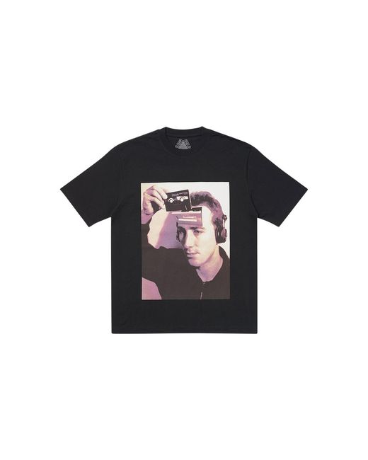 Palace Black Deckhead T-Shirt "Ss 20" for men