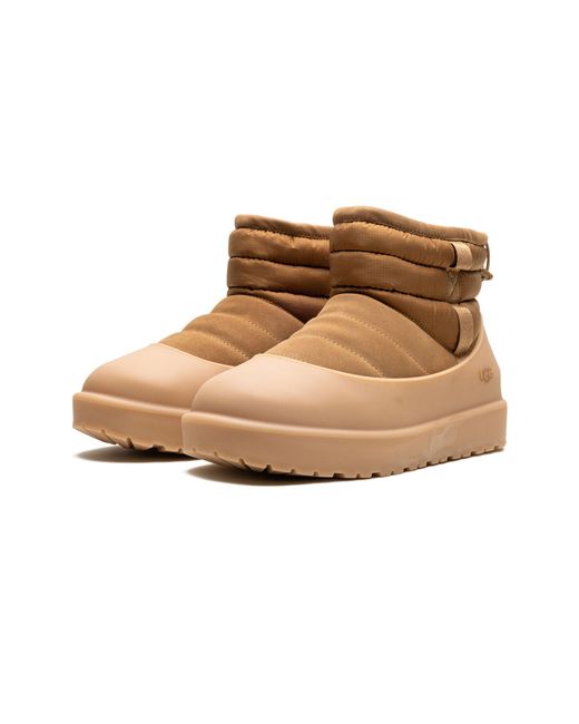 Ugg Black Classic Mini Pull-on Weather Boot "chestnut"