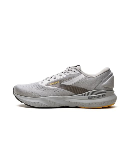 Brooks Gray Adrenaline Gts 24 (Wide) 110437-2E-084" for men