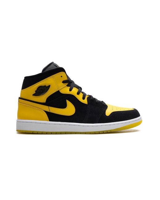 Nike Black Air 1 Mid "New Love" Hj6654 071" for men