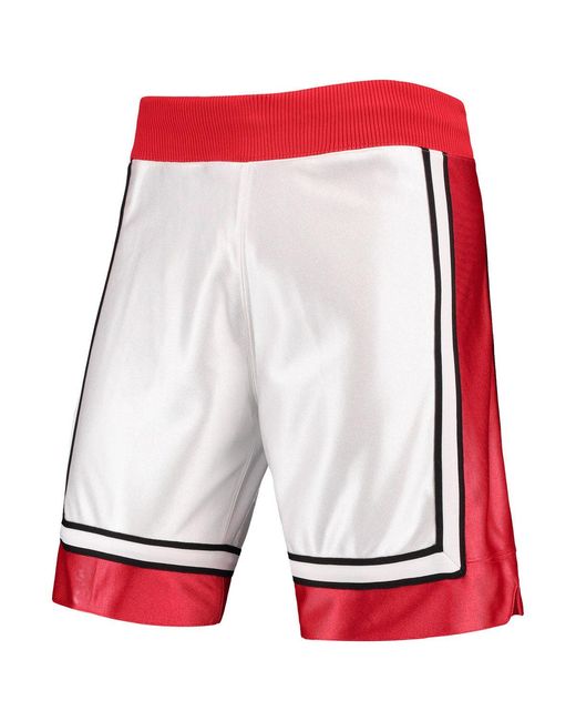 Mitchell & Ness Red Ncaa Shorts Unlv 1989 "Unlv" Ashr3451 Lve89Pppwhit" for men