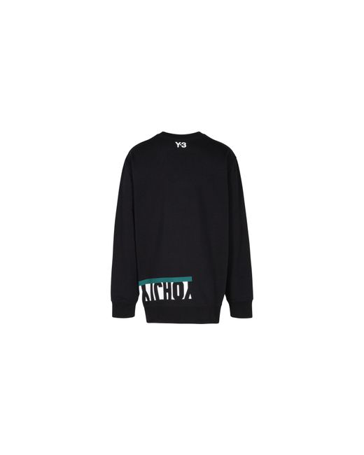 Adidas Black Y-3 M-Cut Graphic Crewneck Fs5593" for men
