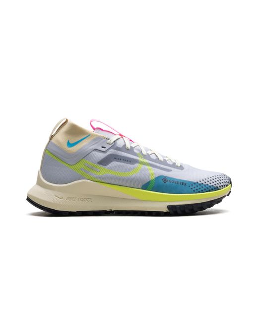 Nike Black React Pegasus Trail 4 Gore-Tex "Wolf Volt" Dj7929 002"