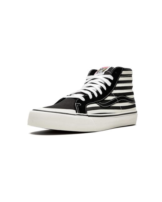 Vans Black Sk8-Hi 138 Sf "Stripes" Vn0A3Zceuzs" for men