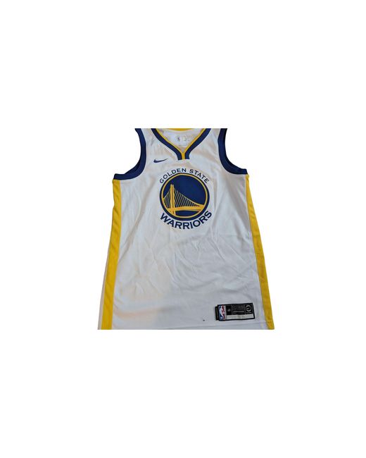 Nike Black Nba Gs Warriors Association Swingman Jersey 903989 100" for men