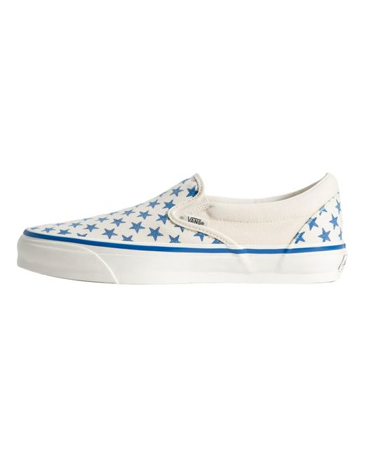 Vans Black Classic Slip-On 98 Lx "Stars True Marshmallow" Vn000Z7Zur2" for men