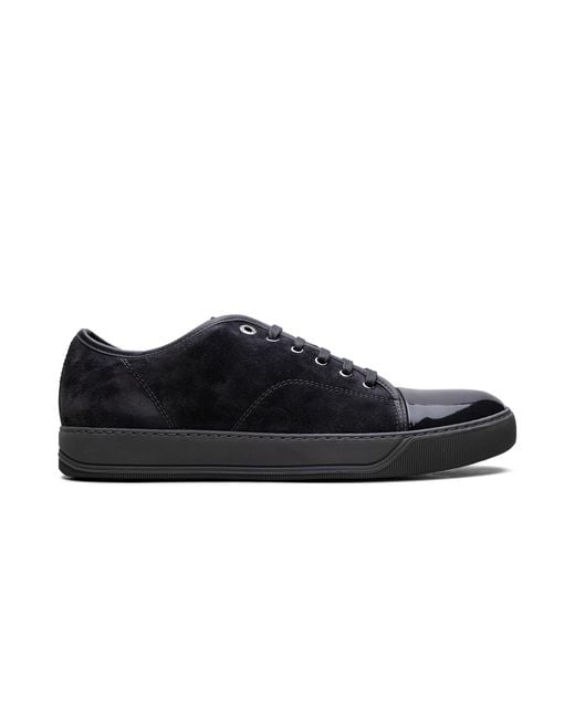 Lanvin Black Dbb1 Suede Sneakers "Asparagus" Fm Skdbb1 Vbal P15 1818" for men