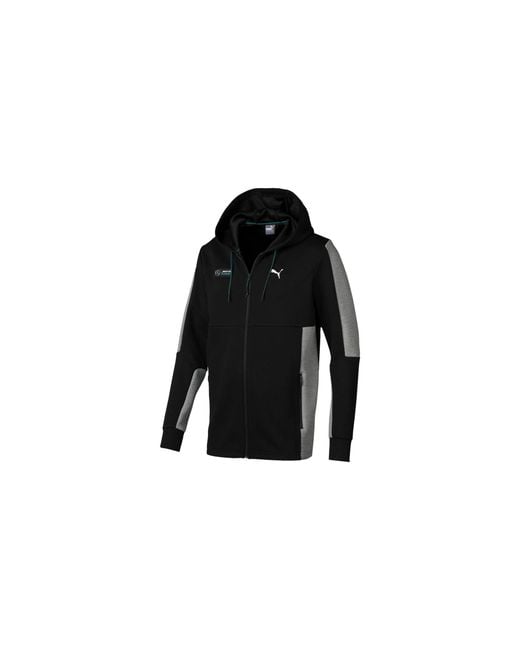 PUMA Black Mercedes Mapm Sweat Jacket 577805 01" for men