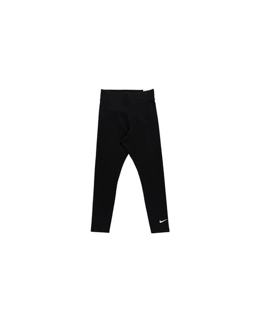Nike Black Nsw Classic High-Waisted 7/8 Leggings Dv7789 011"