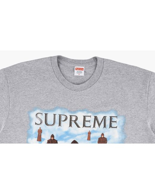 Supreme Black Levitation T-Shirt "Fw 19" for men